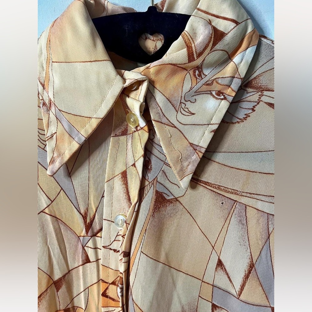 Abstract Art Print Scarf View 5